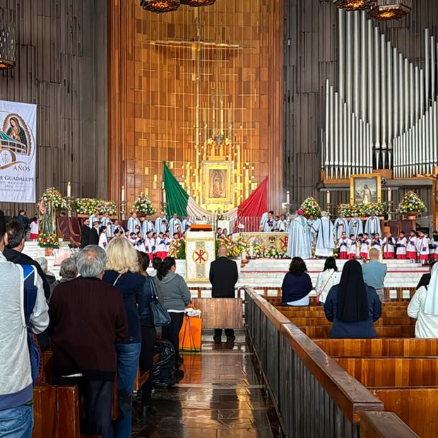 Basílica de Guadalupe Celebra 50 Años con Actividades Religiosas y Misa de las Rosas